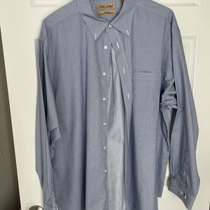 Blue roundtree & yorke button down xxl